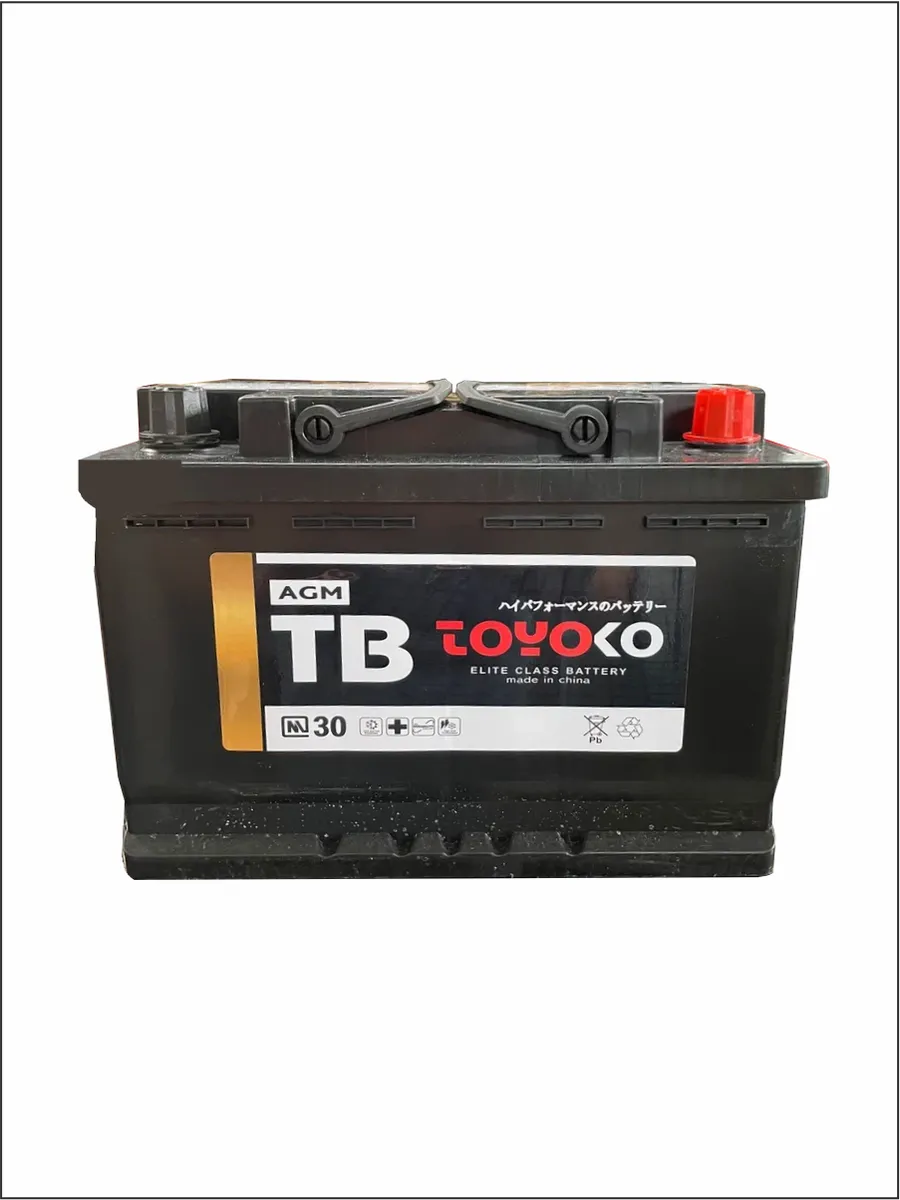 TOYOKO AGM 70 Ач обр. п. (0) L3 - аккумулятор легковой