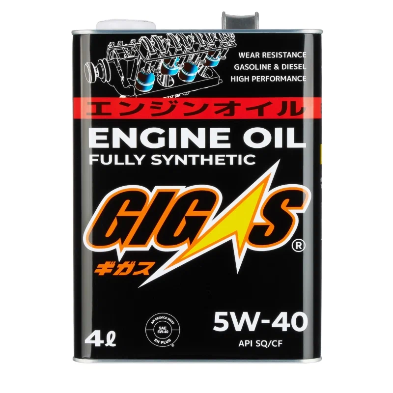 GIGAS масло SQ/CF 5W40 4л синт