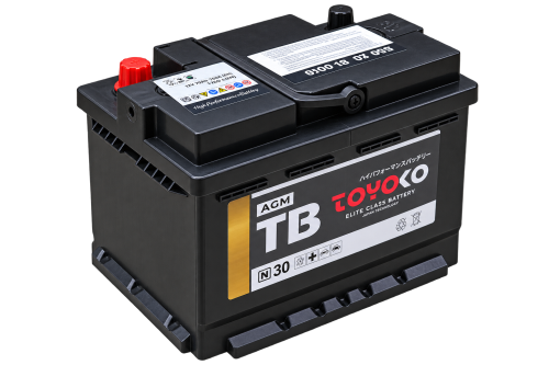 TOYOKO AGM 60 Ач обр. п. (0) L2 - аккумулятор легковой