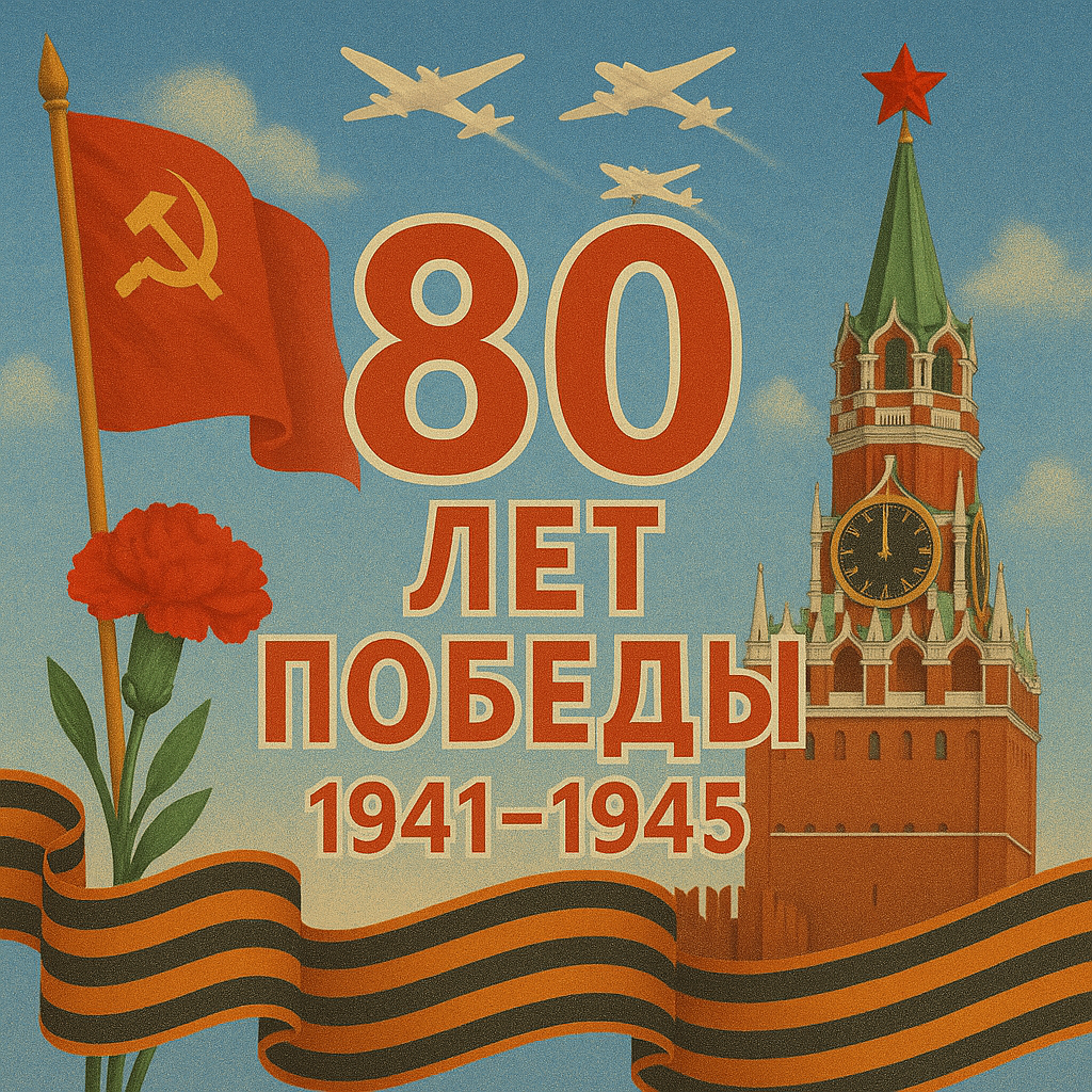 Поздравление с 80-летием Победы Поздравление с 80-летием Победы