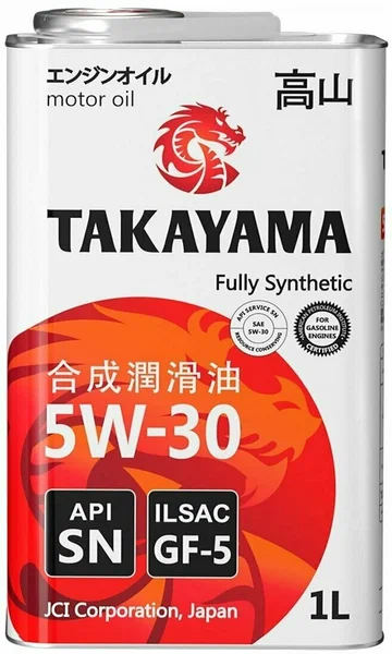 TAKAYAMA Adaptec 5W30 GF-6A SP 1л (металл)