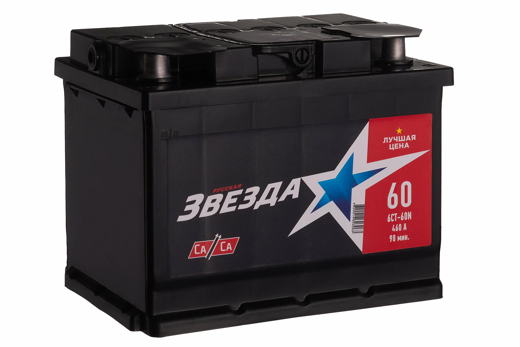 Русская Звезда 60 Ач прям.п. (1) - аккумулятор легковой