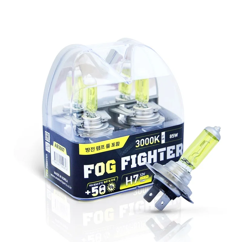 AVANTECH лампа к-т FOG FIGHTER H7 12v55w AB3007 цоколь H7