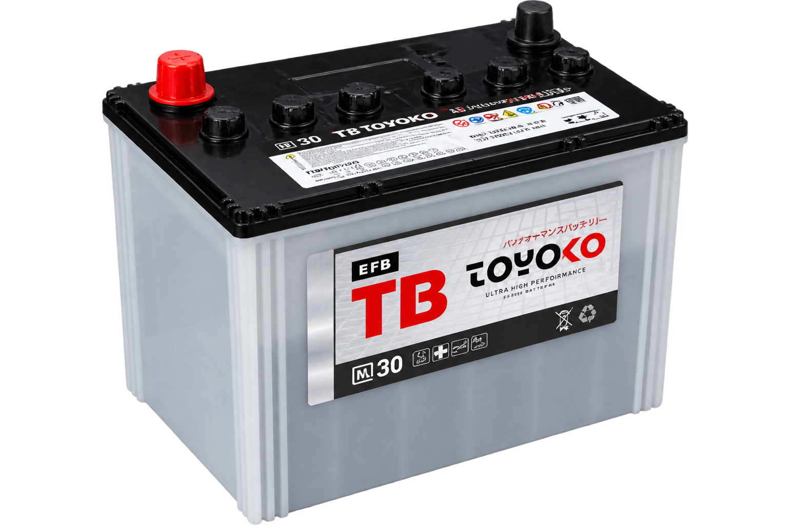 TOYOKO EFB S95 80 Ач (D26L) (0) - аккумулятор для азиатских автомобилей