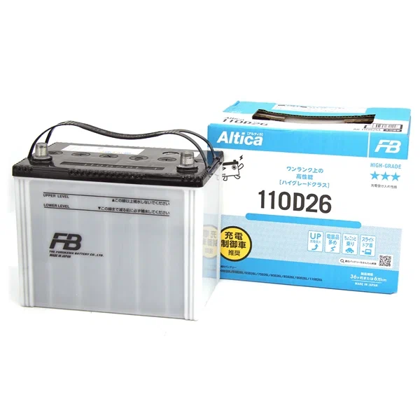 SUPERFB Altica HG80 Ач (110 D 26 R) (0)АКЦИЯ 2023г - аккумулятор легковой