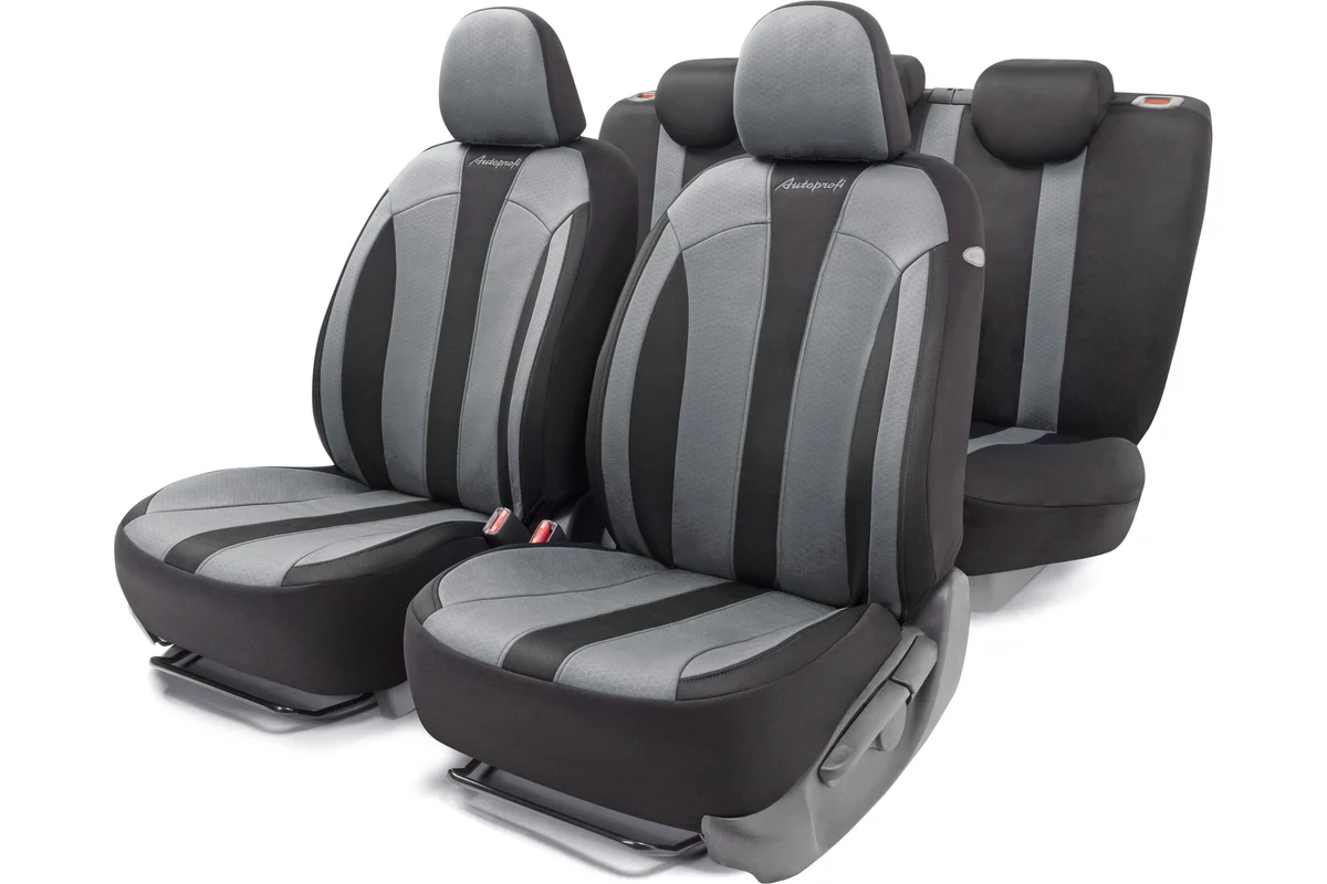 Чехлы полиэстер 15пр. PERFORMANCE PRF-1505 BK/GY