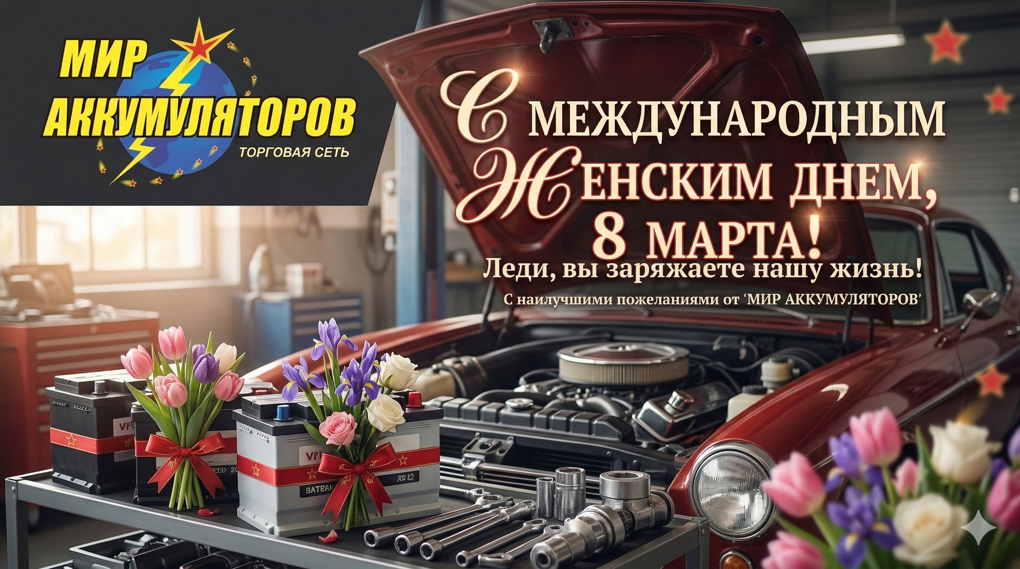 Поздравление с 8 марта! Поздравление с 8 марта!