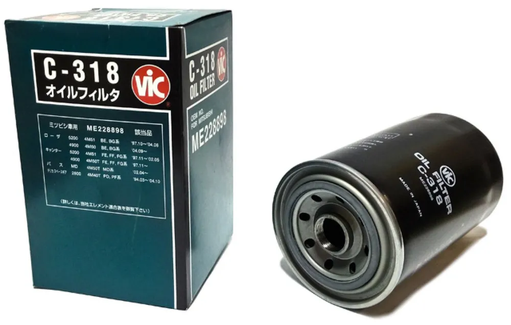 C-318 Фильтр масляный VIC