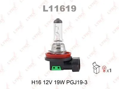 LYNX лампа H16 12V19W L11619 цоколь H16