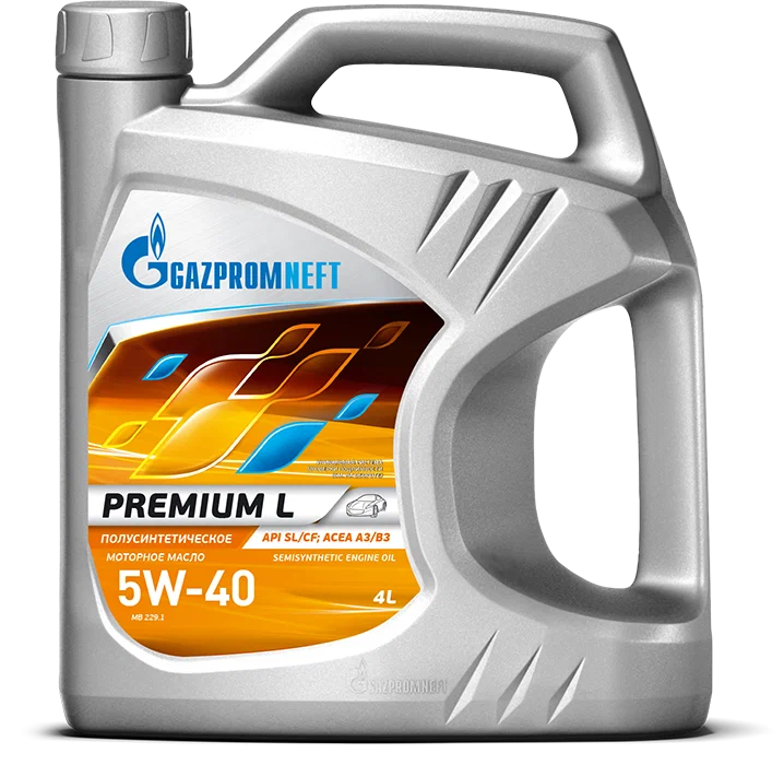 Gazpromneft масло Premium L 5W40 4л синт.