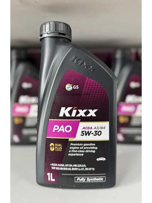Kixx масло PAO A3/B4-16 5W-30 /1л  синт.