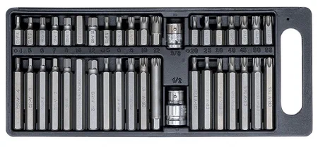 Набор бит TORX, SPLINE и шестиг 40 пр AVS КВ40