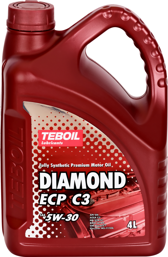 TEBOIL масло Diamond ECP C3 5W30 4л синт