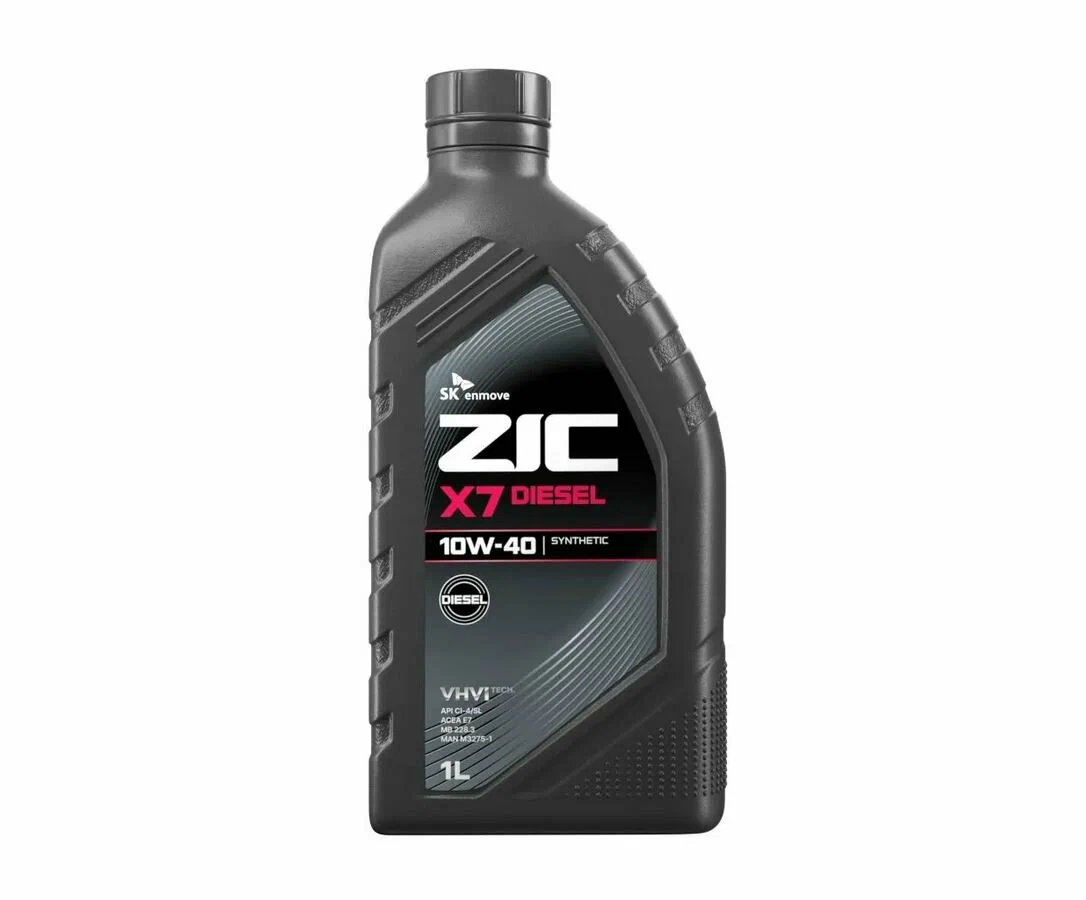 ZIC масло X7 10w40 CI-4/SL 1л синт бочковое