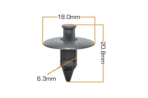 362-KJ клипса крепежная