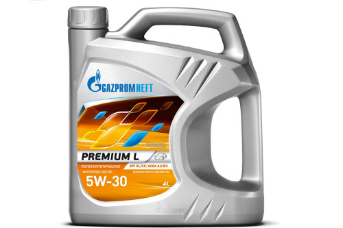 Gazpromneft масло Premium L 5w30 4л п\синт.