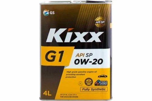 Kixx масло G1 SP 0W-20 4л синт.