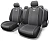 Чехлы-майки SPORT PLUS AUTOPROFI 9пр R-902P ЧЕРН