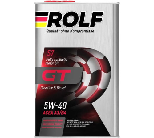ROLF масло GT 5W40 SN/CF 1л синт мет