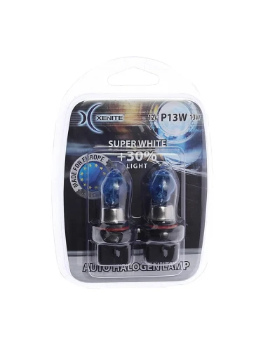 Xenire Лампа 12V P13W (PG18.5D-1) 4000К (2шт к-т) цоколь p13w
