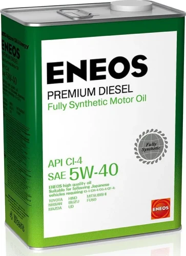 ENEOS масло CI-4 Premium Diesel 5W40 4л синт.
