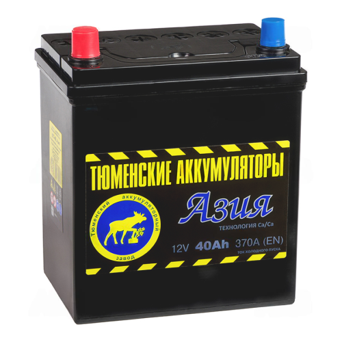 ТЮМЕНЬ Азия 40 Ач (B19 L) обр.п. (0) - аккумулятор для азиатских автомобилей