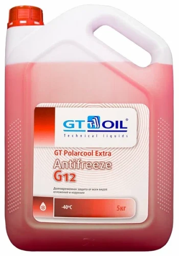 Антифриз GT Polarcool Extra G12 красный 5 кг