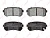 LYNX колодки дисковые BD-3635 (PN-0526) тормозные
