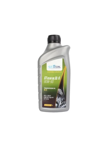GT масло Gear Oil 80W-90 GL-5 1л п/синт