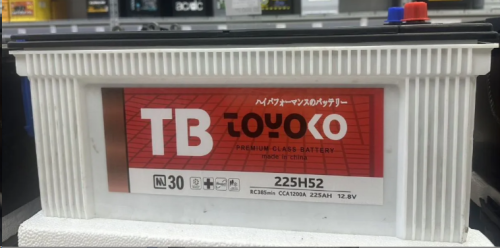 TOYOKO 225 Ач (конус) прям.п. (4) - аккумулятор легковой
