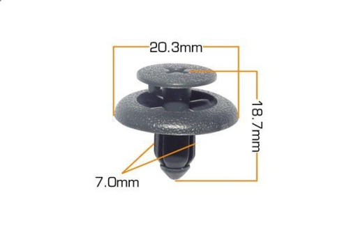 502-KJ клипса крепежная