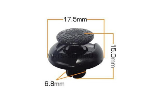 505-KJ клипса крепежная