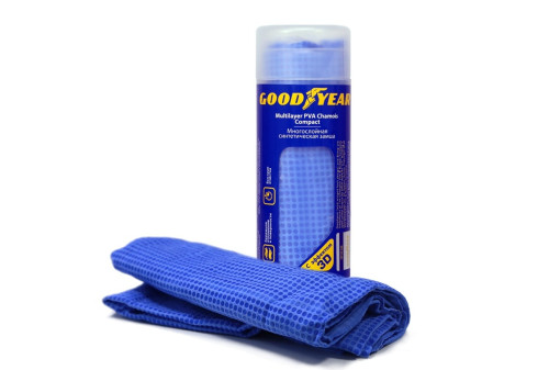 GOODYEAR Замша син  в тубе с тисн 43*32 GY000001