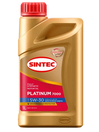 SINTEC масло Платинум 7000 5W-30 C3 1л синт