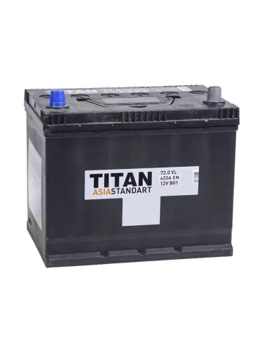 TITAN ASIA STANDART 72 Ач  (D26L) обр.п. (0) - аккумулятор для азиатских автомобилей