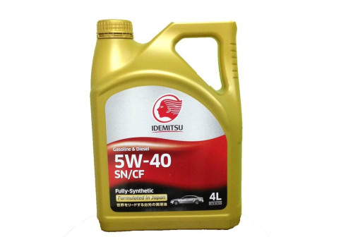 IDEMITSU масло F-S SN/CF 5W40 4л синт.